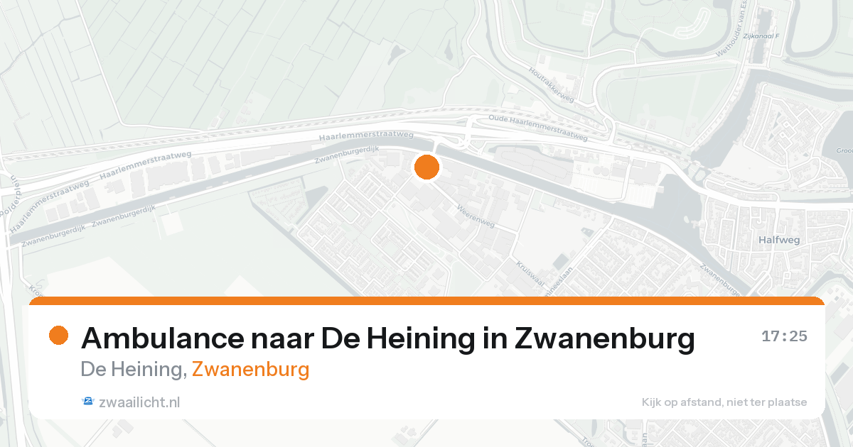 Ambulance naar De Heining in Zwanenburg — 30 jan 2026
