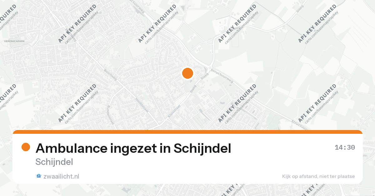 Ambulance ingezet in Schijndel — 26 aug 2026