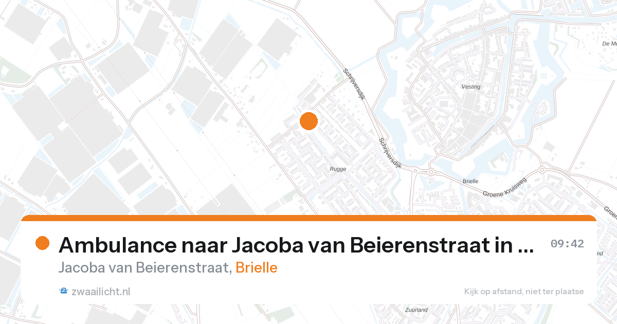 Ambulance naar Jacoba van Beierenstraat in Brielle — 11 jun 2026