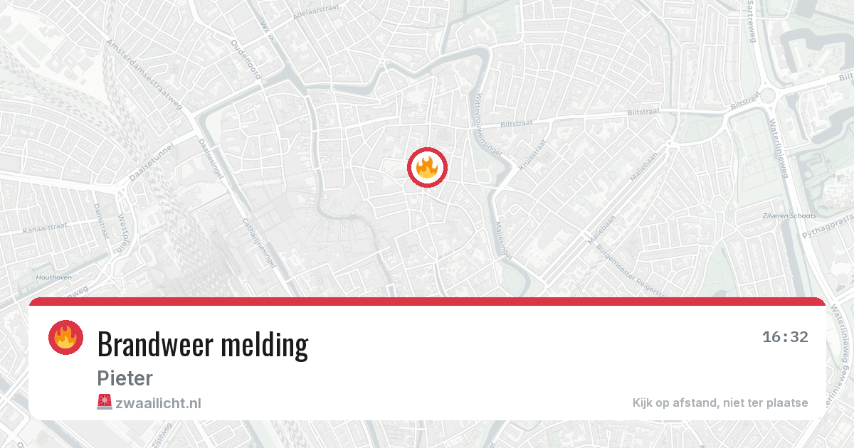 Brandweer melding — 19 jun 2026
