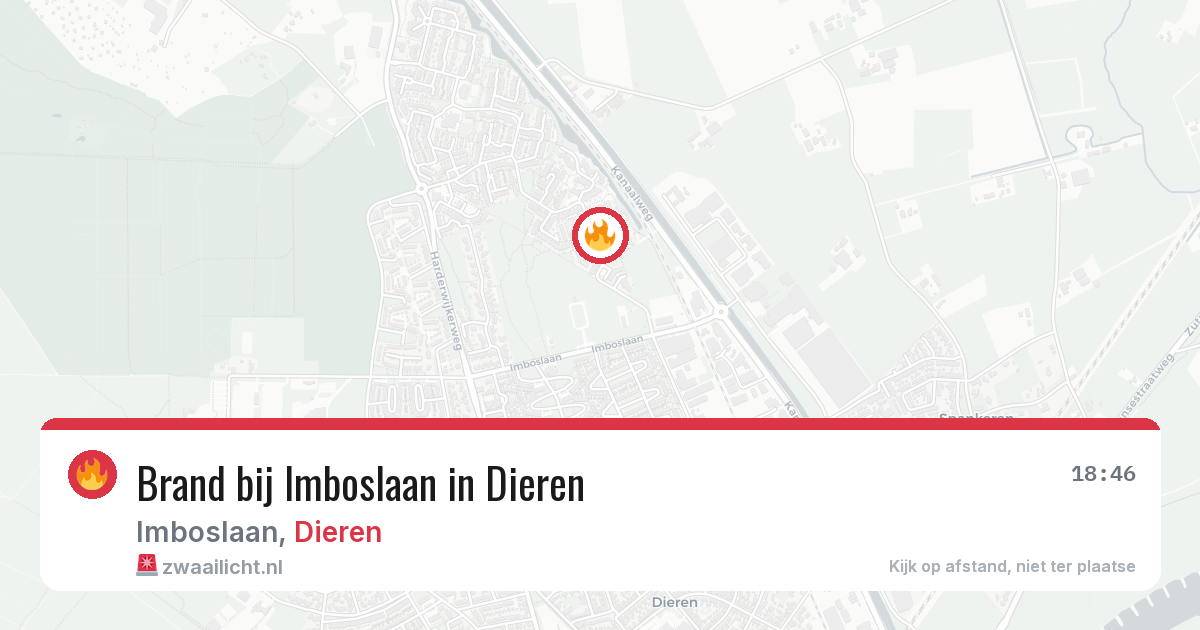 Brand bij Imboslaan in Dieren — 20 mei 2026