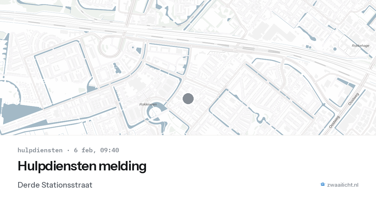 Hulpdiensten melding — 6 feb 2026
