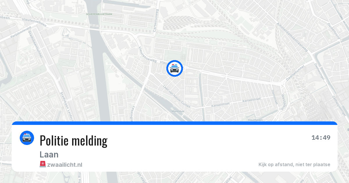 Politie melding — 15 jun 2026