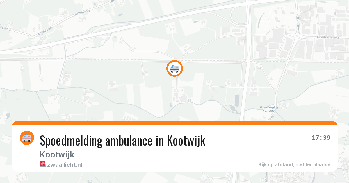 Spoedmelding ambulance in Kootwijk — 7 apr 2026