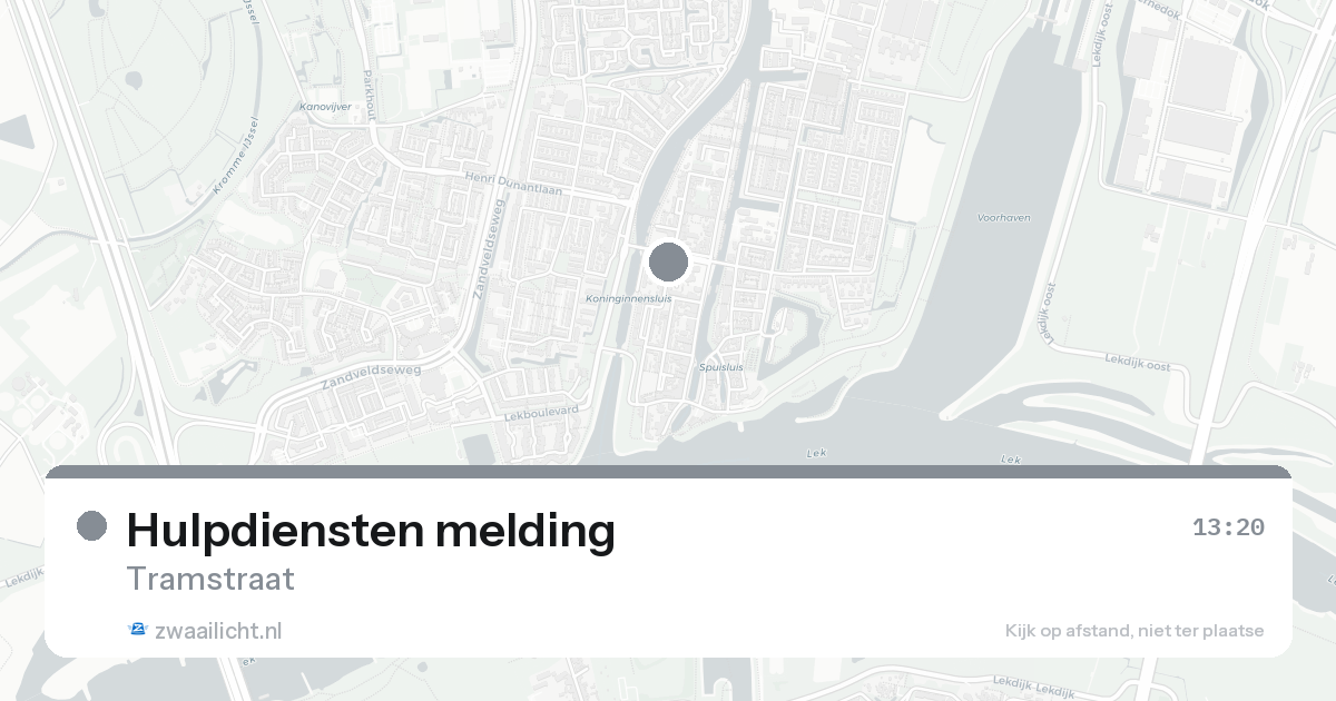 Hulpdiensten melding — 31 jan 2026