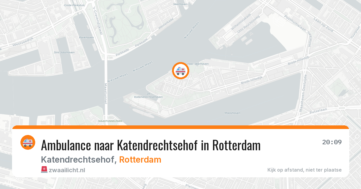 Ambulance naar Katendrechtsehof in Rotterdam — 26 mei 2026