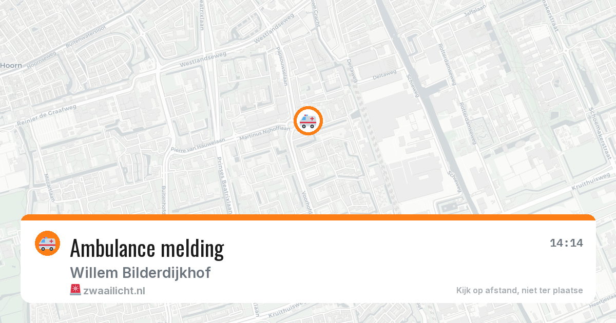 Ambulance melding — 26 jun 2026