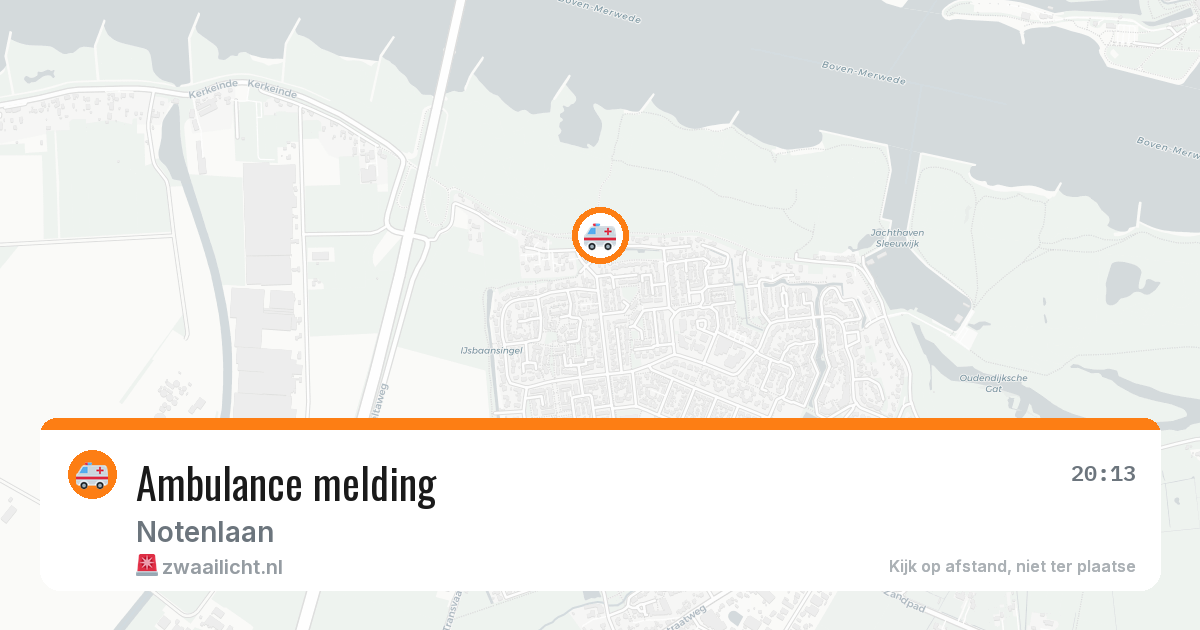 Ambulance melding — 27 jun 2026