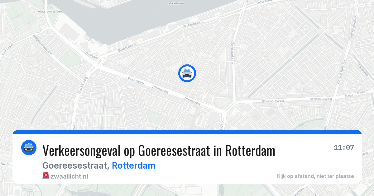 Verkeersongeval op Goereesestraat in Rotterdam — 2 jul 2026