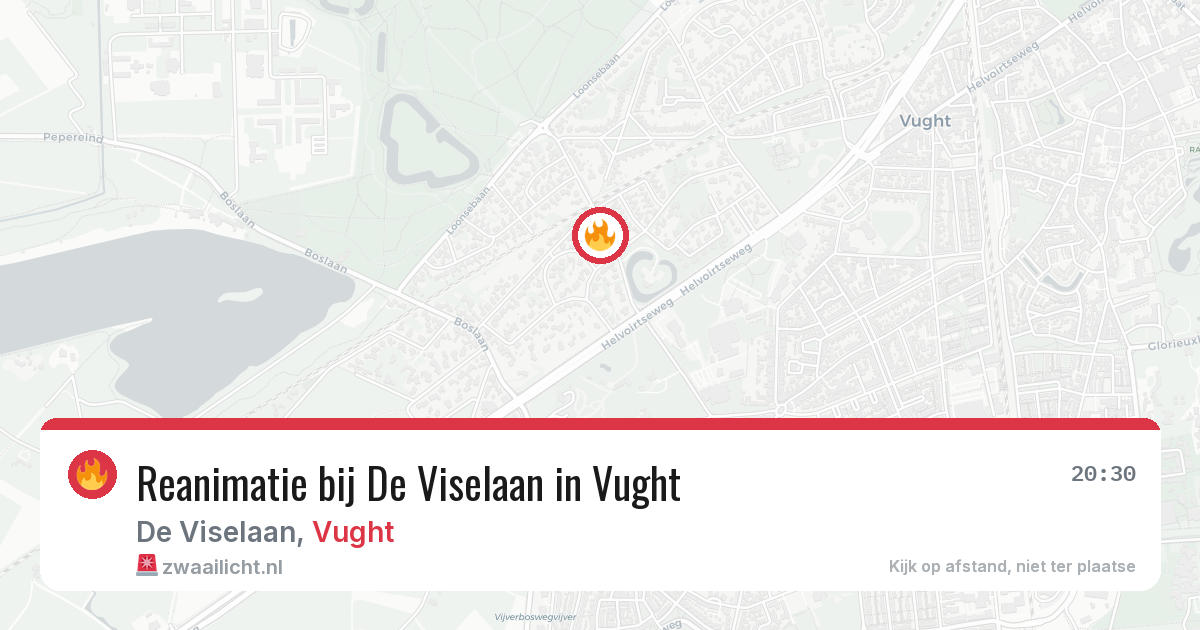 Reanimatie bij De Viselaan in Vught — 3 jun 2026