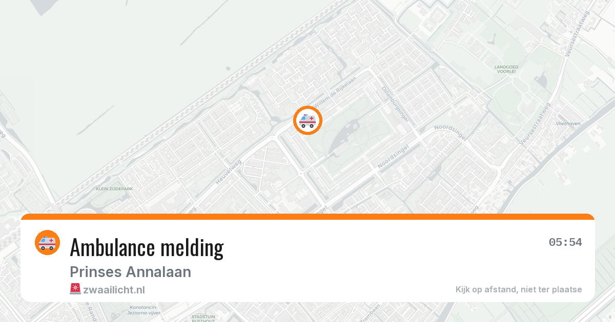 Ambulance melding — 12 jun 2026