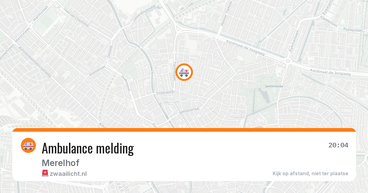 Ambulance melding — 12 jun 2026