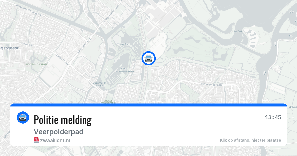Politie melding — 26 apr 2026