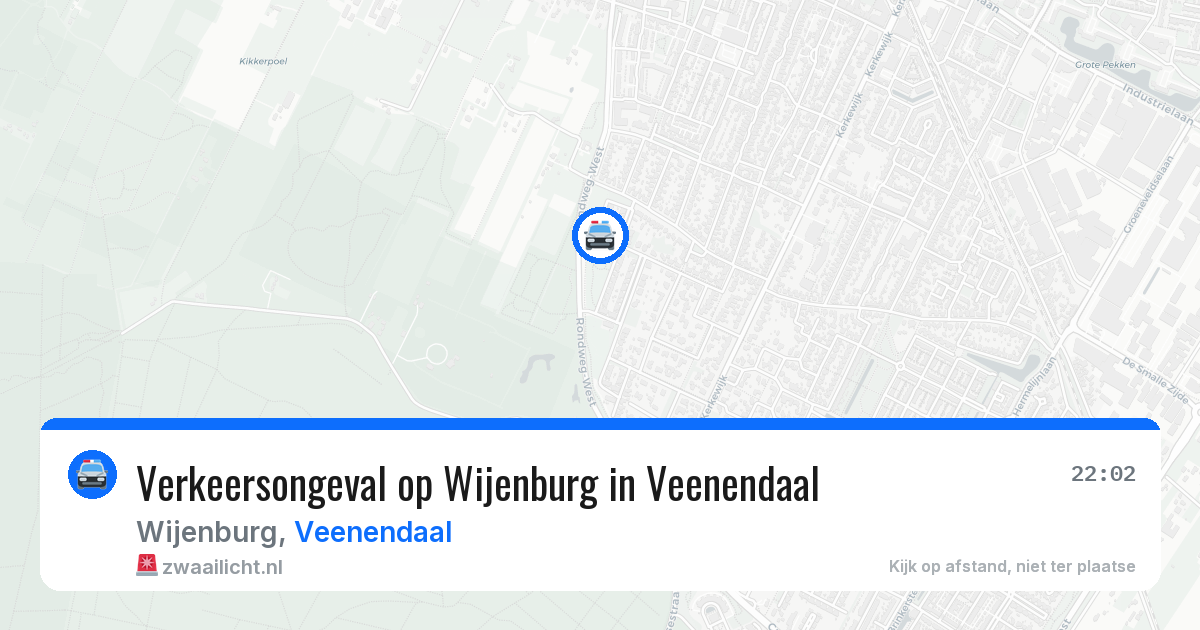 Verkeersongeval op Wijenburg in Veenendaal — 5 jun 2026
