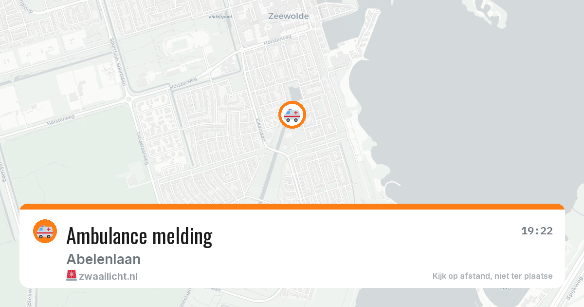 Ambulance melding — 14 jun 2026