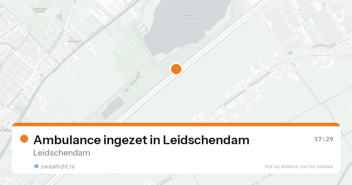 Ambulance ingezet in Leidschendam — 23 mrt 2026