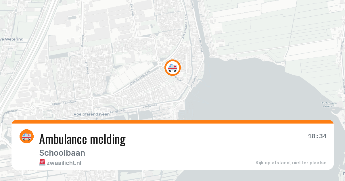 Ambulance melding — 9 apr 2026
