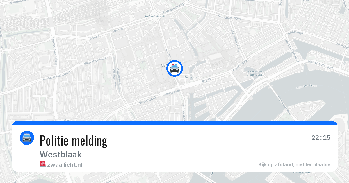 Politie melding — 4 jul 2026