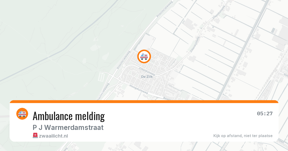 Ambulance melding — 30 jan 2026