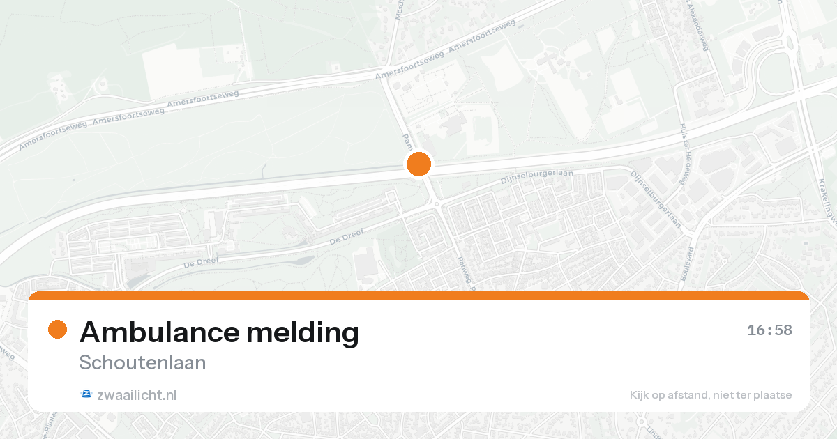 Ambulance melding — 30 jan 2026