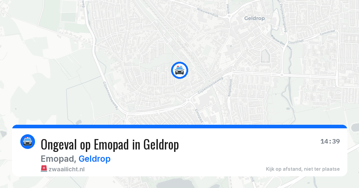 Ongeval op Emopad in Geldrop — 21 mrt 2026