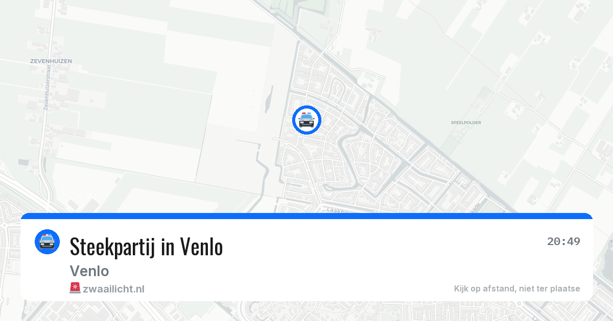 Steekpartij in Venlo — 17 jan 2026