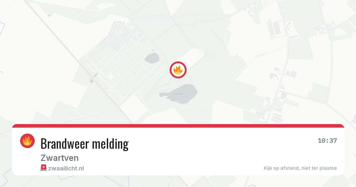 Brandweer melding — 30 apr 2026