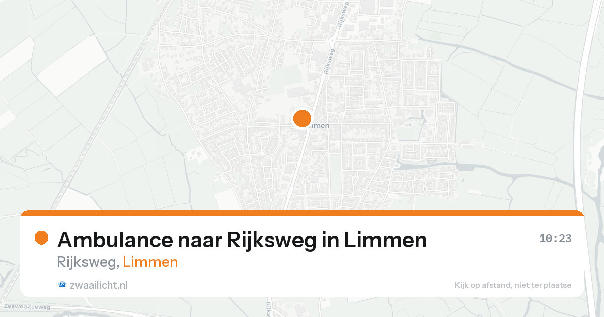 Ambulance naar Rijksweg in Limmen — 15 aug 2026