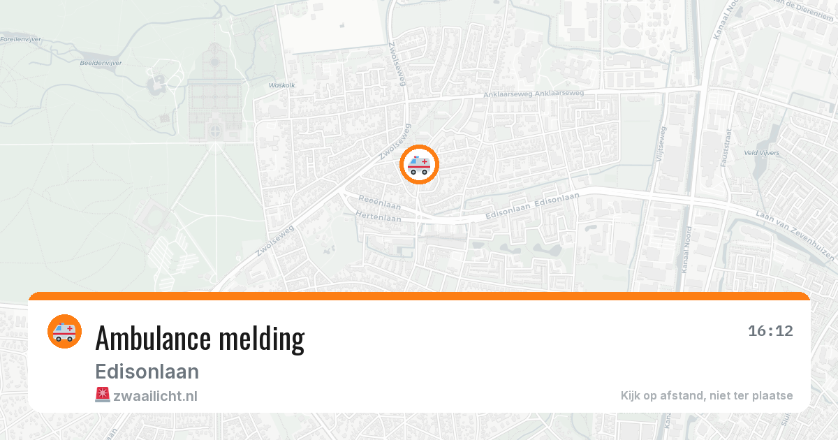 Ambulance melding — 29 jun 2026
