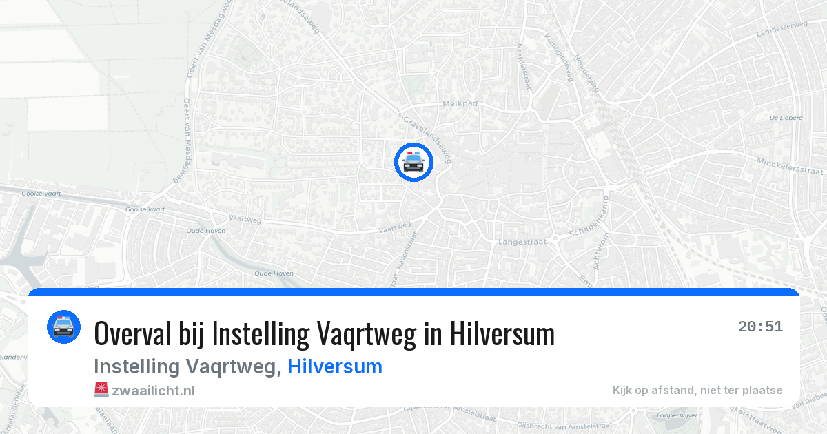 Overval bij Instelling Vaqrtweg in Hilversum — 4 jul 2026