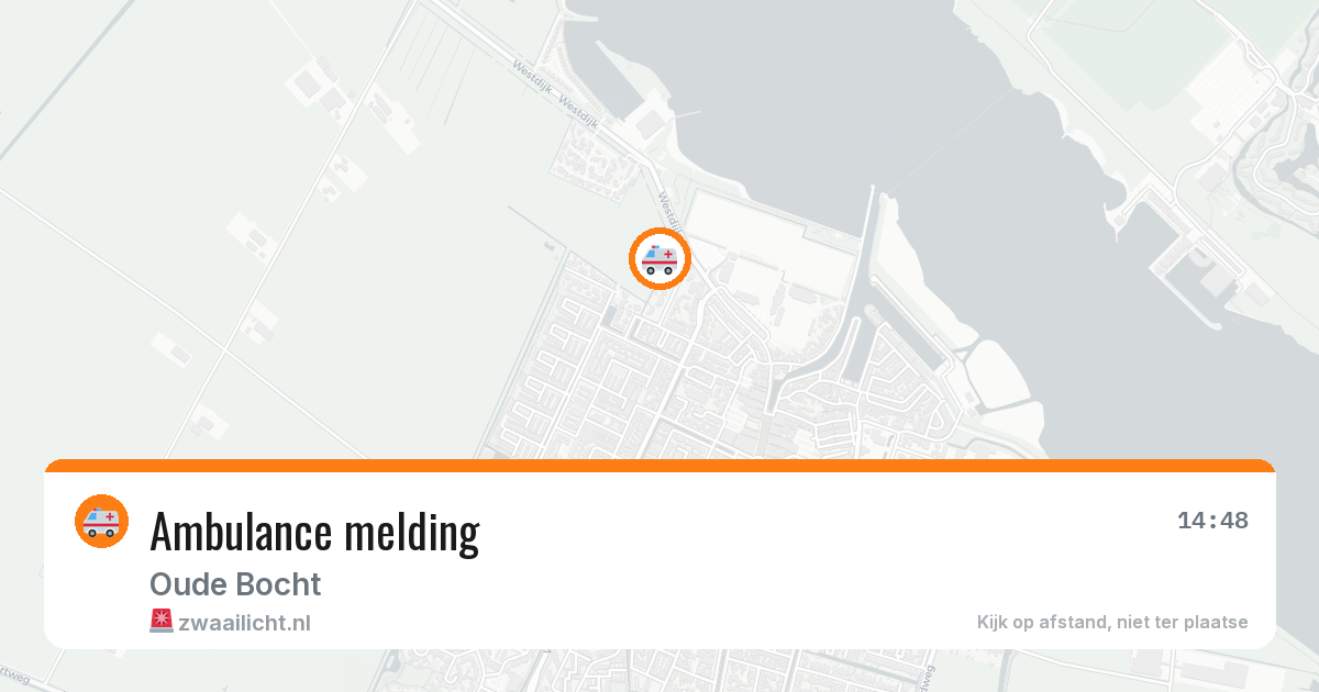 Ambulance melding — 15 mei 2026