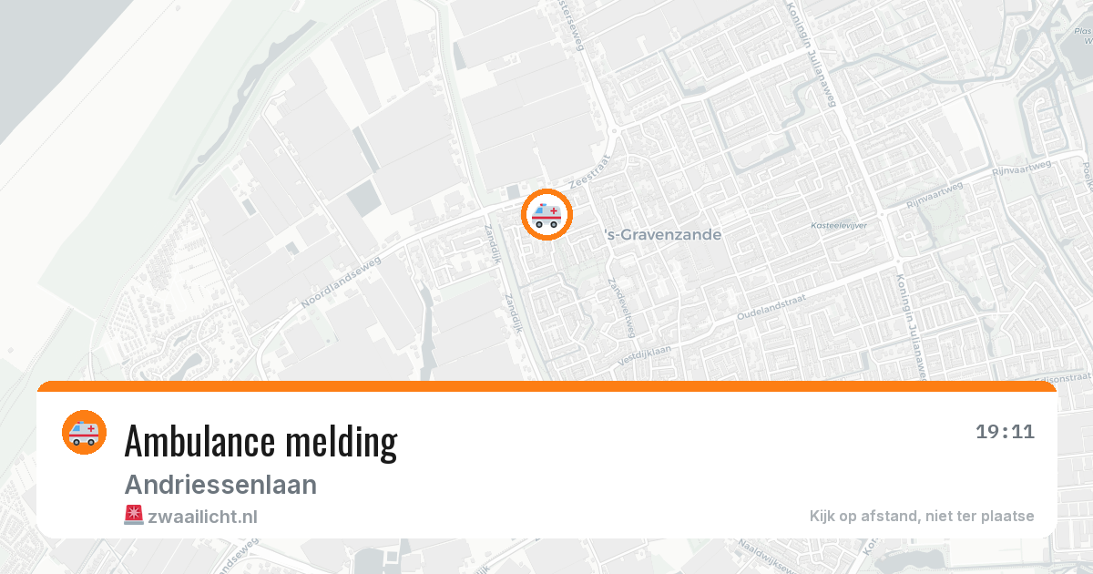 Ambulance melding — 2 apr 2026