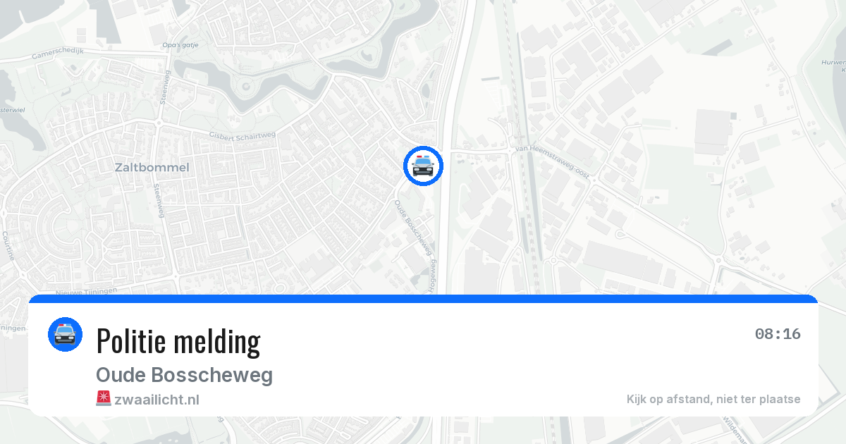 Politie melding — 5 jun 2026