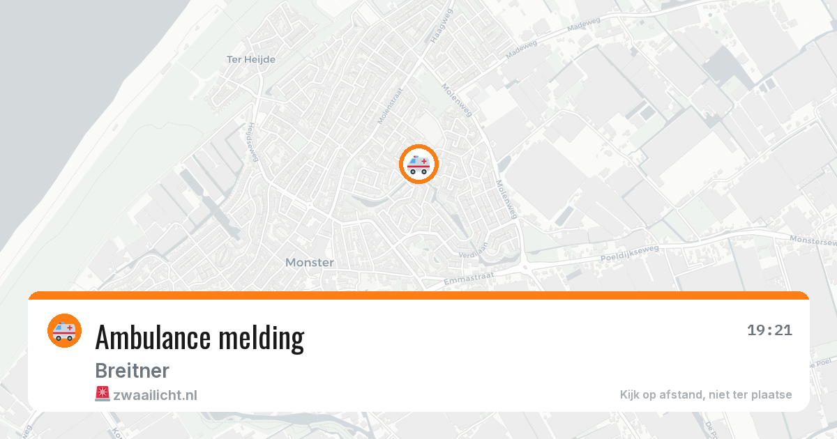 Ambulance melding — 30 jul 2026