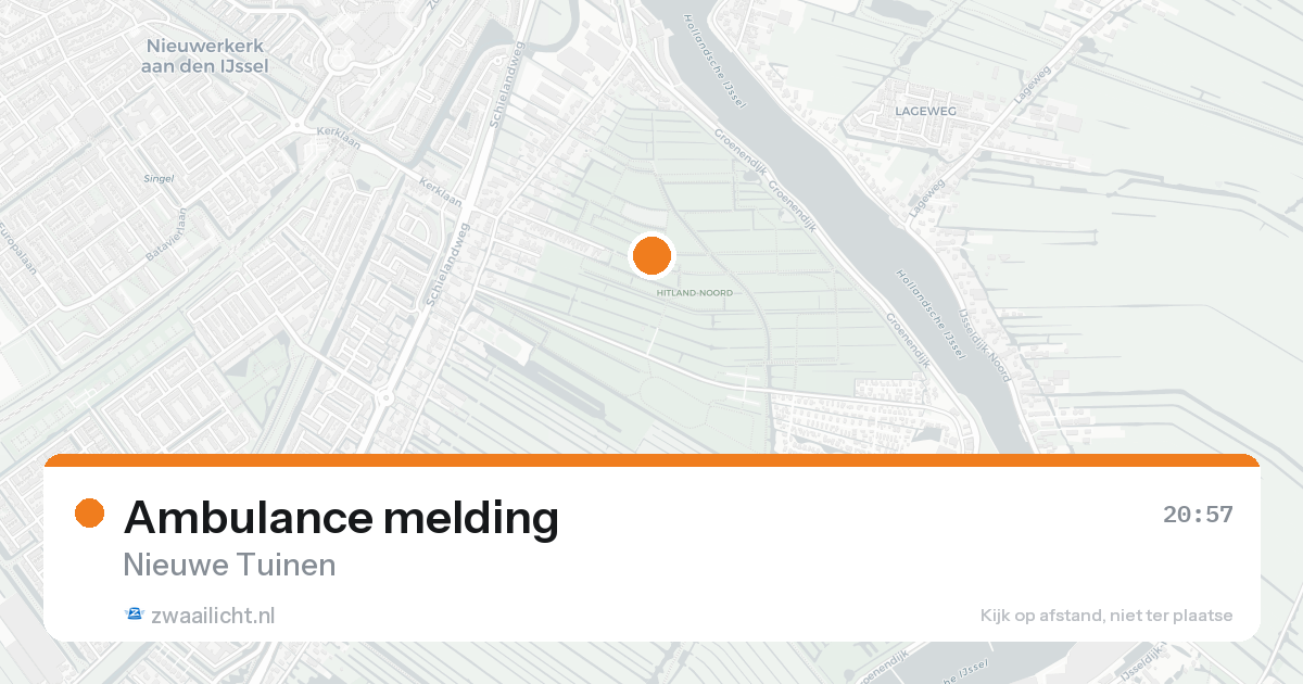 Ambulance melding — 7 feb 2026
