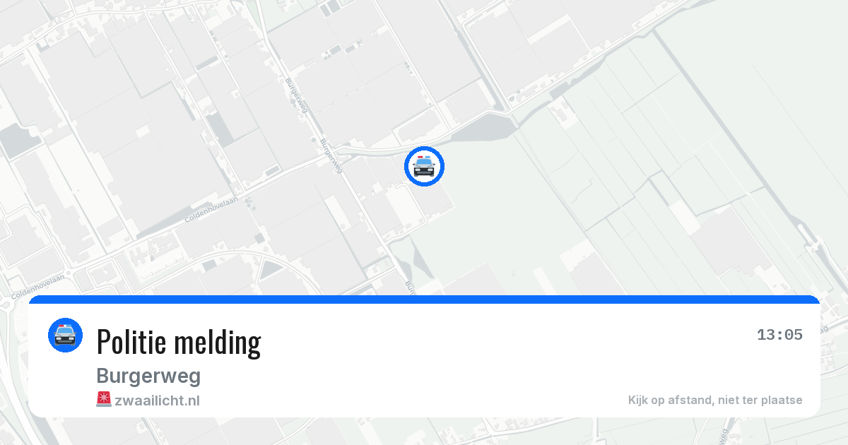 Politie melding — 22 mei 2026