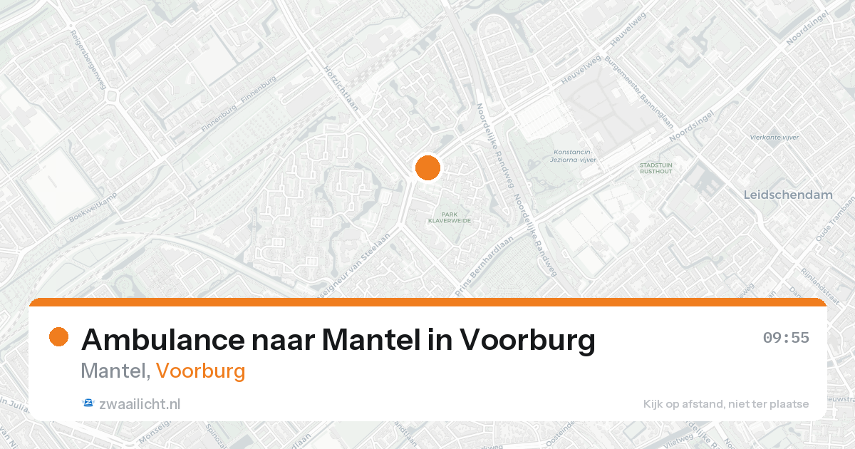 Ambulance naar Mantel in Voorburg — 31 jan 2026