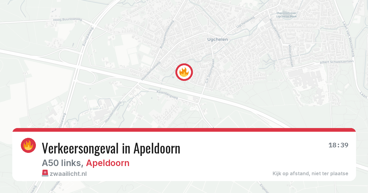 Verkeersongeval in Apeldoorn — 21 apr 2026