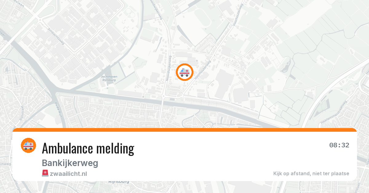 Ambulance melding — 19 jun 2026