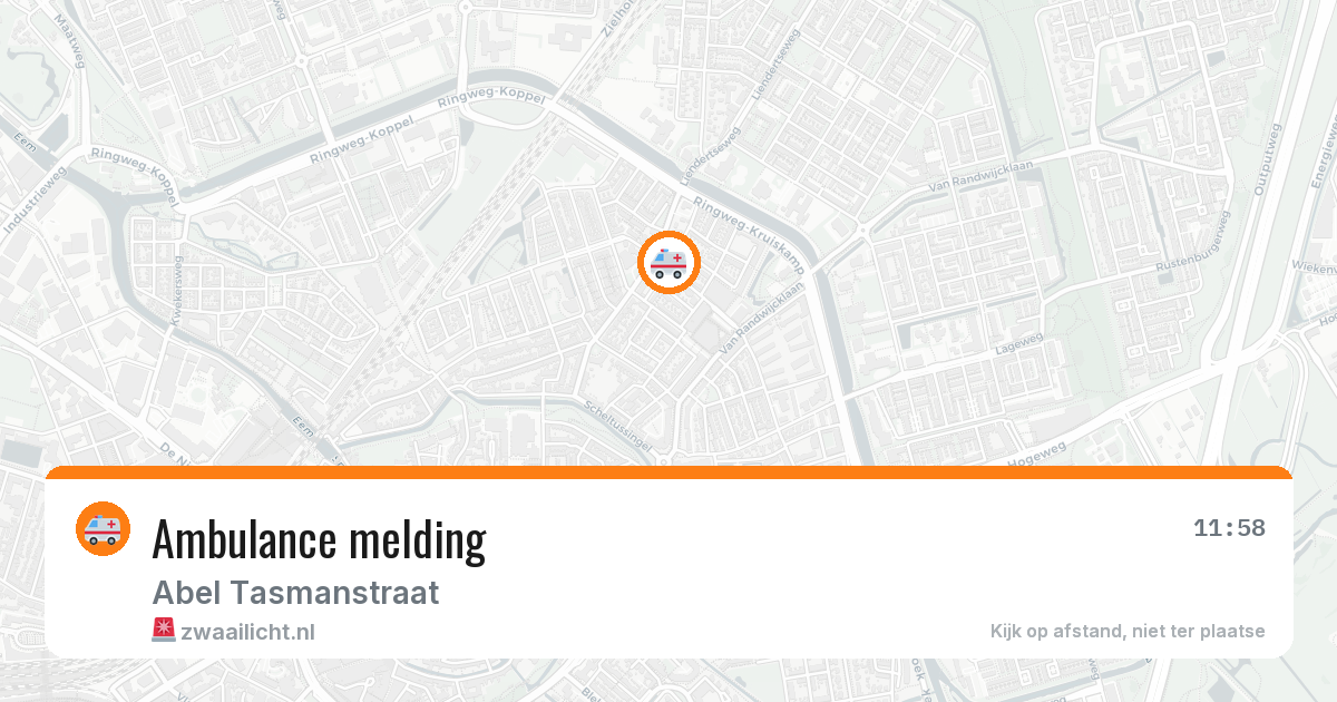 Ambulance melding — 21 jun 2026