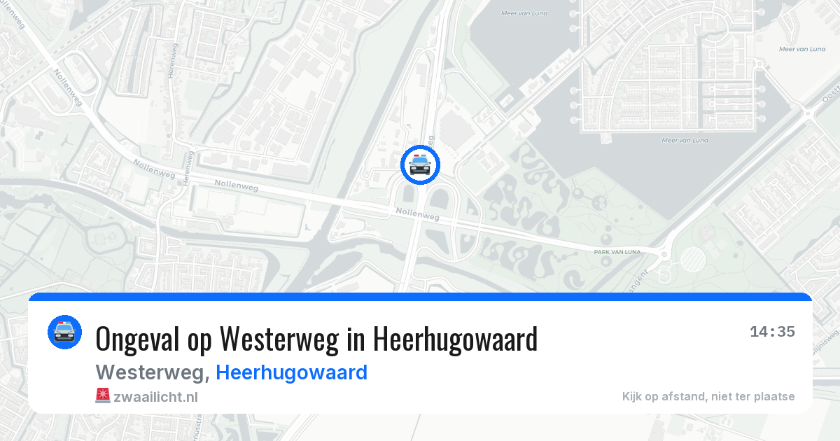 Ongeval op Westerweg in Heerhugowaard — 26 mei 2026