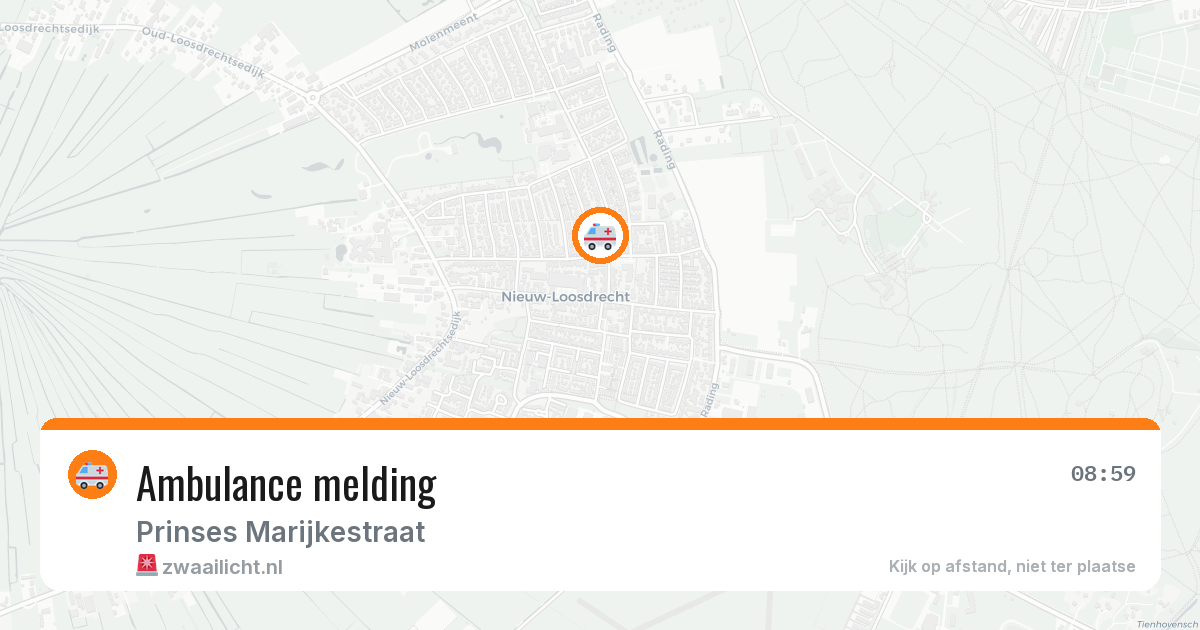 Ambulance melding — 23 feb 2026