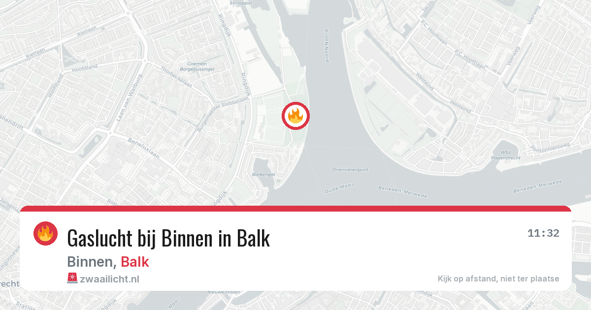 Gaslucht bij Binnen in Balk — 31 jul 2026