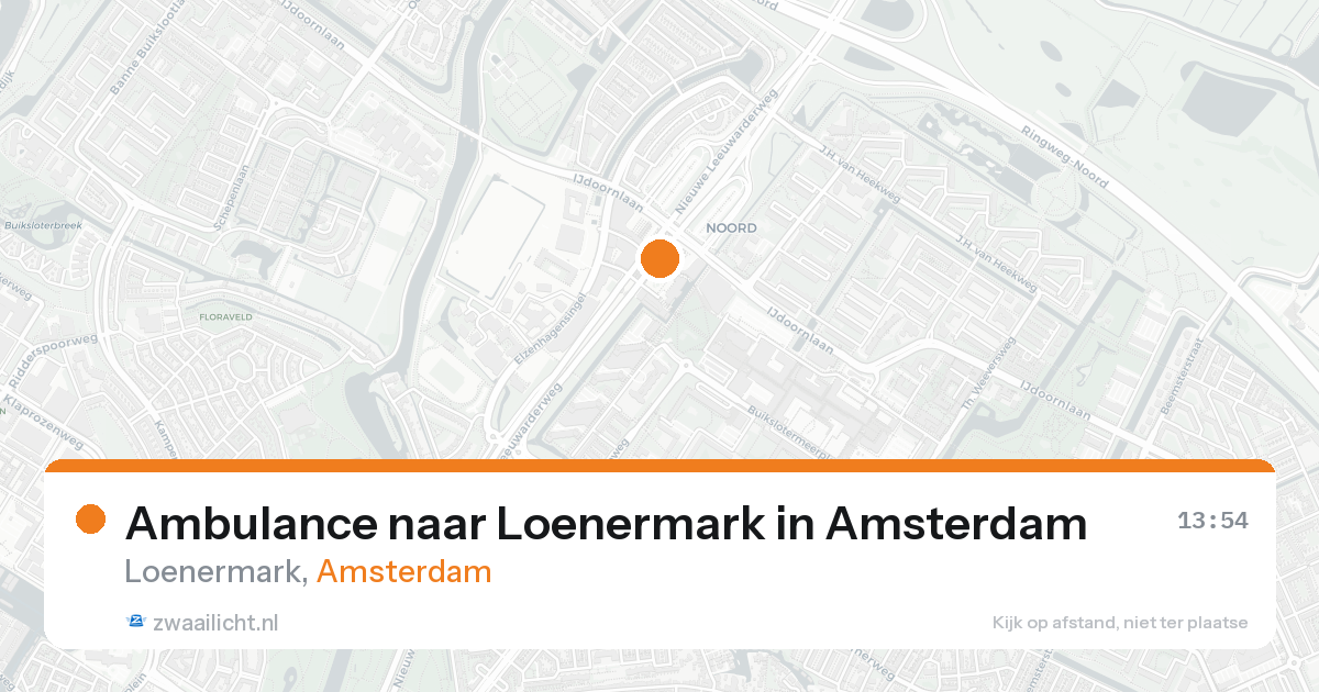 Ambulance naar Loenermark in Amsterdam — 31 jan 2026