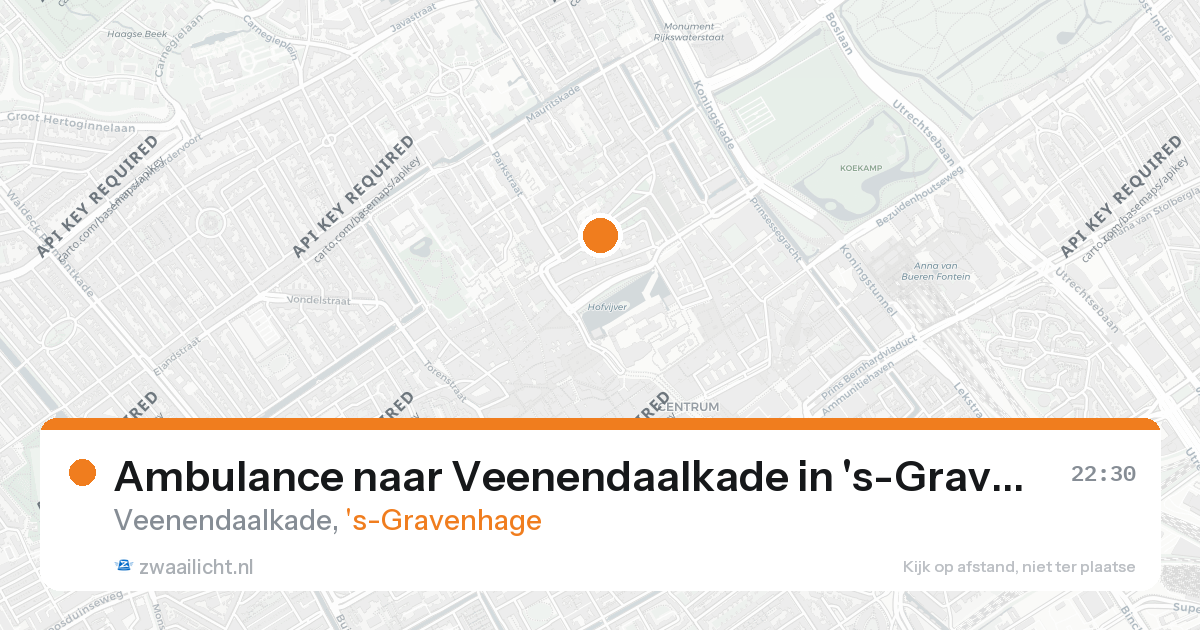 Ambulance naar Veenendaalkade in 's-Gravenhage — 31 jan 2026