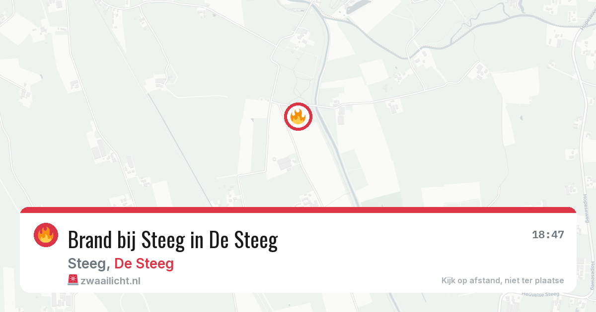 Brand bij Steeg in De Steeg — 5 aug 2026