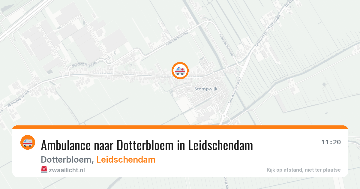 Ambulance naar Dotterbloem in Leidschendam — 24 jun 2026