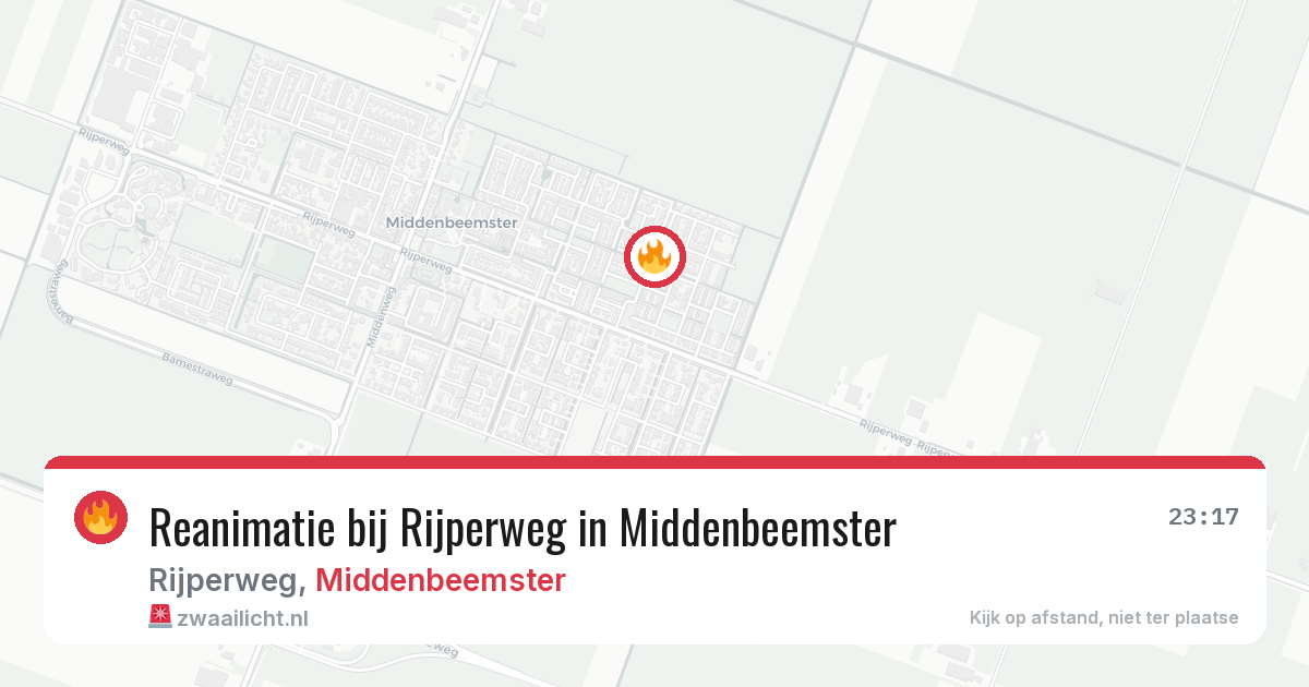 Reanimatie bij Rijperweg in Middenbeemster — 14 feb 2026