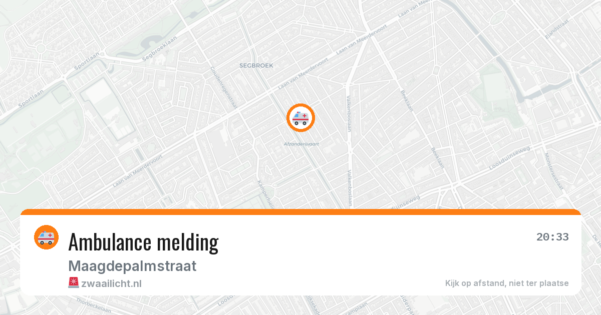Ambulance melding — 19 jun 2026