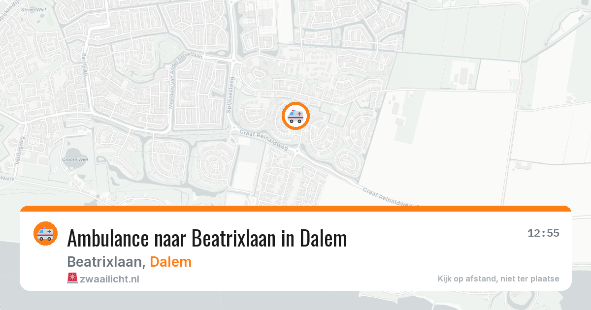 Ambulance naar Beatrixlaan in Dalem — 8 jul 2026